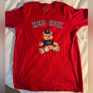 Tiny turnip red sox baby tee